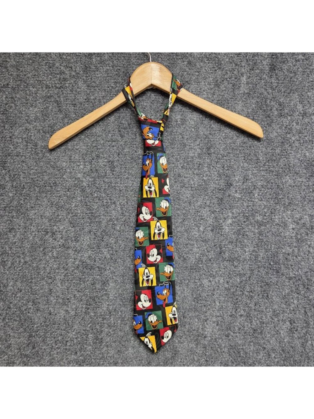 Vintage Mickey Walt Disney Mickey Tie Mens Goofy Donald Pluto Balancine Inc